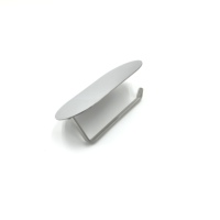 Porte-papier toilette mural moderne en acier inoxydable avec étagère pour téléphone, logo personnalisé, boîte marron, pour la maison et la salle de bain