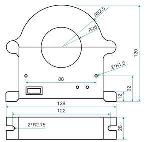 Capteur de courant à deux fils étanche de la série SIHM pour puits de pétrole - Product Image 3