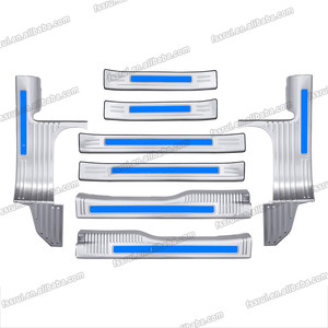 Cubierta protectora de umbral de puerta de coche, tablero protector de umbral de <span class=keywords><strong>maletero</strong></span>, decoración para <span class=keywords><strong>mitsubishi</strong></span> <span class=keywords><strong>outlander</strong></span> 2017, 2018, 2019, 2020, 2021, 2022 - Product Image 3