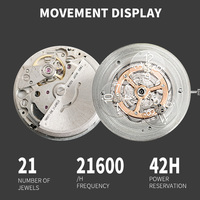 Fabricant de montres personnalisées OEM avec logo, cadran rotatif mécanique, mouvement automatique, heure errante, montre-bracelet spéciale