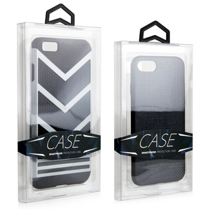 AilesTecca Custodia Pieghevole Economica con Chiusura a Scatto e Finestra Trasparente in PVC, Scatola Personalizzata per Imballaggio Custodie Telefono per <span class=keywords><strong>Huawei</strong></span> e iPhone - Product Image 2