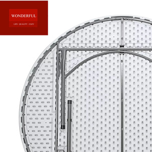 Goedkope ronde opklapbare feesttafel voor bruiloften en evenementen - Product Image 2