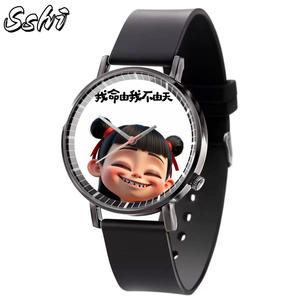 中学生定制石英手表新款卡通哪吒攻击黑社会独特利基20毫米亚克力指针 - Product Image 4