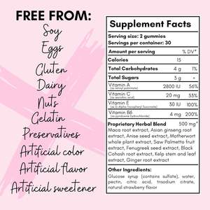 Dernier design de gummies BBL pour agrandir les fesses et les hanches, complément alimentaire en gummies, extrait de racine de maca, gummies BBL - Product Image 6