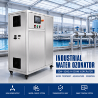 300g 200g 500g PLC ozongenerator voor ziekenhuisafvalwaterdesinfectie, industriële afvalwaterzuivering en sterilisatie