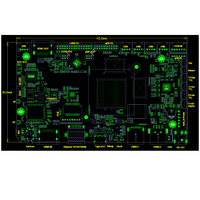 RK3588 Tablette à écran tactile à sortie 4K et 8K, WiFi 4 Go de RAM et 64 Go de ROM, carte Android intelligente 11 13 pour salle de classe, réunion et jeu