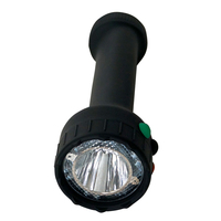 Lampe torche LED professionnelle en plastique étanche IP65 avec mode lumière rouge, rechargeable, pour le camping et les inspections en extérieur