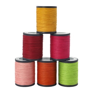 <span class=keywords><strong>Fil</strong></span> <span class=keywords><strong>de</strong></span> cire <span class=keywords><strong>de</strong></span> <span class=keywords><strong>lin</strong></span> haute résistance 0,55 mm 110 m pour couture à la main du cuir - Product Image 3