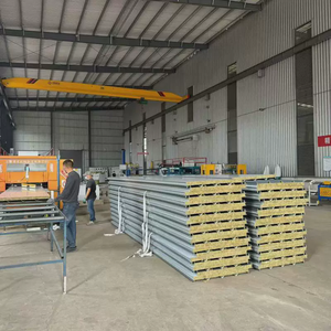 Materiales <span class=keywords><strong>de</strong></span> Construcción, Paneles Acústicos Exteriores <span class=keywords><strong>para</strong></span> Paredes, Aislamiento <span class=keywords><strong>de</strong></span> Techo, Paneles Sándwich <span class=keywords><strong>de</strong></span> Lana <span class=keywords><strong>de</strong></span> Roca Ignífugos - Product Image 4