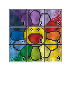 픽셀 아트 블록 48x48 도트 브릭 1x1 DIY 벽면 장식 인테리어 소품 (레고 호환) - Product Image 2