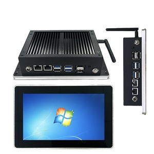 7 pollici 1024*600 pannello Lcd incorporato <span class=keywords><strong>Pc</strong></span> N100 J6412 I3 I5 I7 Dual Lan Dual Com Win10 <span class=keywords><strong>Linux</strong></span> Ubuntu Vesa Industrial pannello <span class=keywords><strong>Pc</strong></span> - Product Image 1