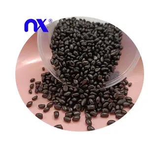 Hdpe Material Bright Black Masterbatch Pellet Plastics For Blown Film Plastic Bags