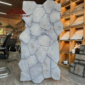 Revestimiento <span class=keywords><strong>de</strong></span> Piedra PU Arquitectónico Wayon, Panel <span class=keywords><strong>de</strong></span> Pared <span class=keywords><strong>de</strong></span> Imitación <span class=keywords><strong>de</strong></span> Pizarra, Revestimiento Exterior Resistente a la Intemperie para Fachadas <span class=keywords><strong>de</strong></span> Villas - Product Image 6