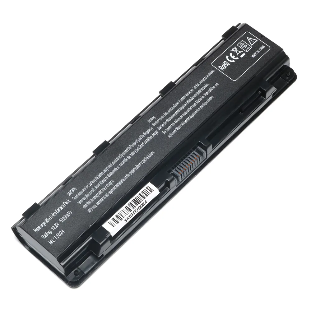 Bateria do portátil toshiba satélite c40 c50 c800, 5200mah 10.8v 56wh t5024 PA5023U-1BRS para computador portátil l800 M800 P800