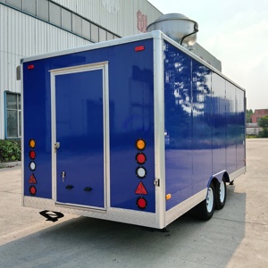YLROAD 5m Custom Mobile Food Truck with Commercial Deep Fryer Fast Food and Snack Trailer for the European Market - Product Image 5