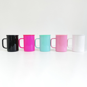 UV DTF enveloppe la tasse en verre de sublimation avec le couvercle de pp 17oz tasses de <span class=keywords><strong>café</strong></span> en verre de campeur pour l'impression de sublimation - Product Image 4