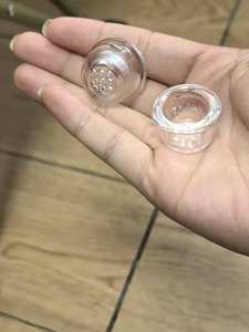 Disponibile Pipa in Vetro a 9 Fori per Fumare, Bruciatore di Oli Essenziali per Piccole Dosi, Accessori per Fumare, Narghilè Elettrico a Gravità - Product Image 5