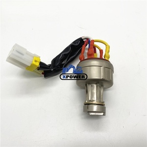 Interrupteur d'allumage et clé de démarrage pour excavatrices EC55, EC55B, EC55D, EC140B, EC140C - Pièces électriques pour engins de construction 14526158 - Product Image 2