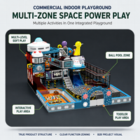 Parc d'attractions d'exploration spatiale personnalisé, aire de jeux intérieure pour hôtels, restaurants, centres commerciaux, écoles, centres d'activités pour enfants
