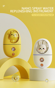 Vaporizador Facial Portátil Blanco Micro Profesional de 35 ml, Mini Vaporizador Facial con Diseño de Niña - Product Image 5