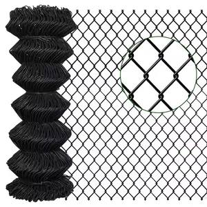 Factory Privacy Heavy Duty Galvanized Diamond Wire Mesh Twist Mini Mesh Chain Link Field <b>Fence</b> Panels Grill Roll - Product Image 1