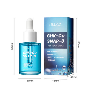En stock Sérum <span class=keywords><strong>de</strong></span> peptides GHK-Cu pour le visage Peptides <span class=keywords><strong>de</strong></span> cuivre Anti-âge Raffermissant <span class=keywords><strong>Réduction</strong></span> des rides et stimulation du collagène Sérum GHK-cu - Product Image 6