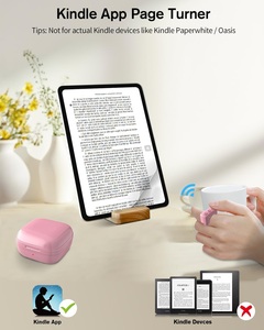 Bague connectée pour <span class=keywords><strong>TikTok</strong></span>, contrôle des applications E-book, musique, Kindle, déclencheur d'appareil <span class=keywords><strong>photo</strong></span> à distance, compatible avec les smartphones et tablettes iOS et Android - Product Image 5