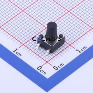 K2-6639SP-J4SC-04 Tactile Switch SMD-4P,6x6mm Switch 2.5N Vertical Mount 6mm 6mm - Product Image 1