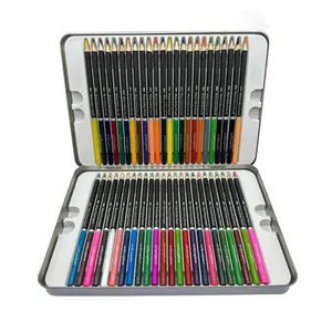 Лучший Пользовательский логотип смешиваемые оттенки стираемые 7-дюймовые пигменты детский карандаш цветной карандаш