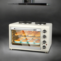 Vente en gros d'usine Four électrique portable de luxe automatique multifonctionnel en acier inoxydable 48L Friteuse à air Grille-pain à usage domestique