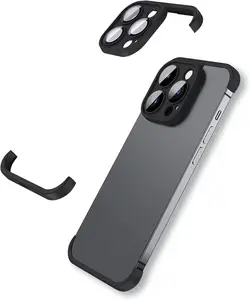 Frame-Free TPU Phone case For iPhone Lens Film All-Pack Anti-fall Bumper Protector