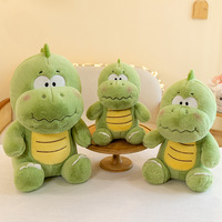 Peluche de dinosaure personnalisée, nouvelle création, jouet en peluche doux, certifié EN71 CPC, service OEM ODM personnalisé, vente en gros, usine