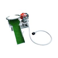 Petite machine portable de lavage d'or, équipement d'extraction d'or alluvionnaire, séparateur de sable aurifère, séparateur vibrant à moteur essence