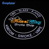Enseigne néon LED personnalisée avec logo d'entreprise, tube en silicone flexible, conception de logo gratuite, télécommande à intensité variable, basse tension pour bar, café