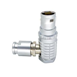 Connecteur circulaire autobloquant à angle droit à 90 degrés <span class=keywords><strong>FPG</strong></span> FHG FSG 1B pour instruments de <span class=keywords><strong>test</strong></span> et de mesure, diffusion audio et vidéo - Product Image 1