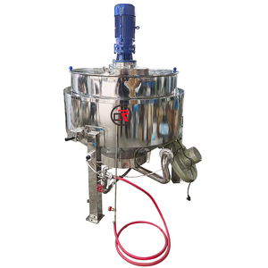 50l-1000l Mứt Trái Cây Ớt nước sốt vỏ bọc đa nồi thép không gỉ Ấm đun nước điện với khuấy với máy trộn - Product Image 5