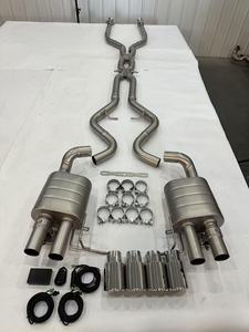 ท่อไอเสีย304สแตนเลส Sus สำหรับ BMW M3 E90 E93 E92ทำจากอะลูมิเนียมงานศิลป์ทำจากโลหะมีเสียง F1 - Product Image 3