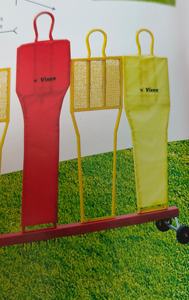 Carrito de transporte de maniquíes de penalización múltiple Hecho de tubo de acero Lleva 5 maniquíes Diferentes alturas y diseños en precio al por mayor - Product Image 2