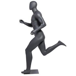 Maniquí deportivo masculino y femenino Maniquí de gimnasia de <span class=keywords><strong>cuerpo</strong></span> completo en estilo de soporte negro Hecho de plástico - Product Image 2