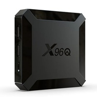 TV Box X96Q Android 4K ATV OTT Allwinner H313 BT 2.4G Wifi 2GB 16GB IP-TV Streaming Internet Set Top Box