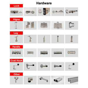 Lõi Tổ Ong Nhôm 316 Inox Phòng Tắm Nhà Vệ Sinh Phân Vùng Gian Hàng - Product Image 3