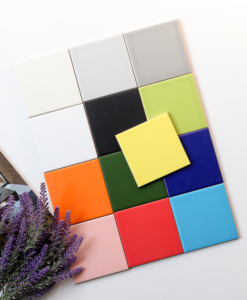 Azulejos de Cerámica Esmaltados en Color de 150x150 mm para Paredes y Pisos, Estilo Jordano, para Decoración del Hogar - Product Image 4