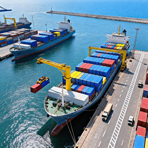 CIF FOB 至中国港口 海运货运代理 20GP 40HQ LCL FCL 中国海运代理 至阿尔及利亚、安哥拉、博茨瓦纳 任何港口 - Product Image 2