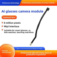 Module de caméra portable ultra-mince 4K HD pour lunettes intelligentes AR/VR, interface PCBA MIPI, capteur de suivi Global Shutter, SDK