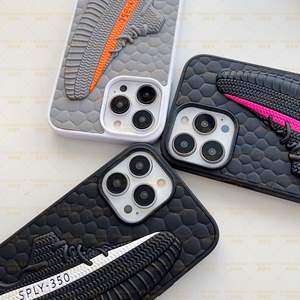 Venta directa de fábrica, zapatilla de coco de moda para Apple 16 Pro Max, funda para teléfono móvil, IPhones 17 Air, funda de silicona estéreo 3D para <span class=keywords><strong>iPhone</strong></span> - Product Image 4