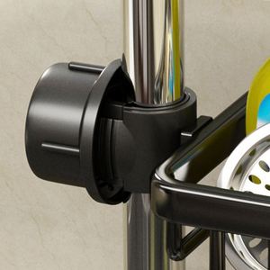 Nouveau support de rangement pour robinet, égouttoir pour bols et baguettes, organisateur d'évier de cuisine, support pour savon et éponge - Product Image 2