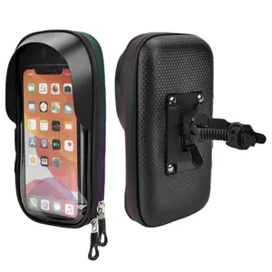 Bike Phone Front Frame Bag Bike Phone Holder Waterproof Bag Storage Bag For Adult Bikes For Phone Under 6.5 Inch