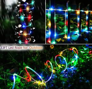 <span class=keywords><strong>Micro</strong></span>-corde de lumières <span class=keywords><strong>LED</strong></span>, contrôle par application, étanche, éclairage de patio extérieur, décoration de noël, guirlandes lumineuses - Product Image 3