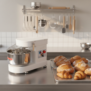 Mélangeur à spirale commercial de qualité supérieure 7L 2KG pour la fabrication du pain, équipement de boulangerie, mélangeurs alimentaires - Product Image 1