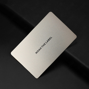 Carte en métal avec logo gravé en acier inoxydable pour carte en métal DLG <span class=keywords><strong>PLATINUM</strong></span> d'adhésion Premium - Product Image 6